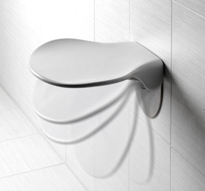 Bristan Java Shower Seat White - J SEAT W - JSEATW - DISCONTINUED