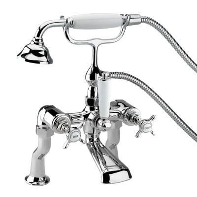 Bristan 1901 Luxury Bath Shower Mixer Chrome Plated - N LBSM C CD- NLBSMCCD