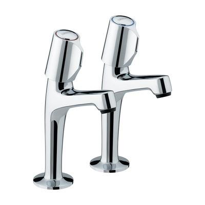 Bristan New Options High Neck Pillar Taps - ON HNK C CD - ONHNKCCD - DISCONTINUED 