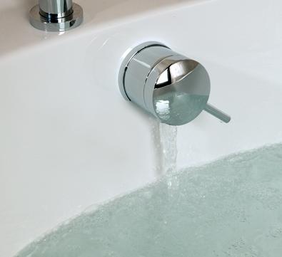 Bristan Prism Combined Bath Fill & Overflow - PM WFILL C - PMWFILLC