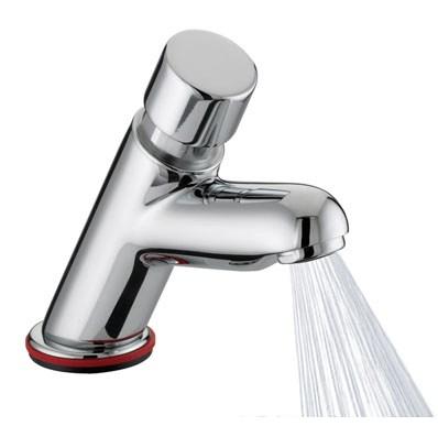 Bristan Single Self Closing 3.5 Litres Per Minute Spray Basin Tap - SY LUX 1/2 C - SYLUX1/2C - DISCONTINUED 