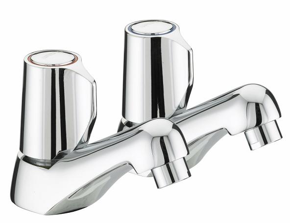 Bristan Snub Lever 1.8 Litres Per Minute Spray Basin Tap With Ceramic Disc Valve - SY SL 1/2 C CD - SYSL1/2CCD