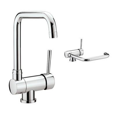 Bristan Jule Monobloc Sink Mixer With Pull Down Spout - JL SNK C - JLSNKC - DISCONTINUED 