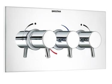 Bristan Prism 3 Control Thermo Recessed Valve Landscape - PM SHC3STPL C - PMSHC3STPLC - DISCONTINUED 