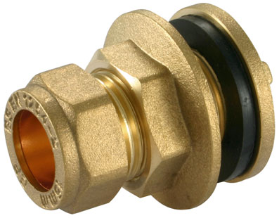 DZR Compression 54mm Tank Connector & Washer - CFTC-54DZR - DISCONTINUED 