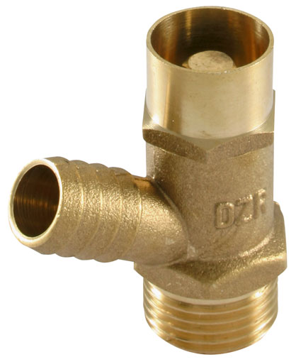 Draw off DZR Drain Cocks Type 1/2", Lockshield - DOCA-12-DZR-LS