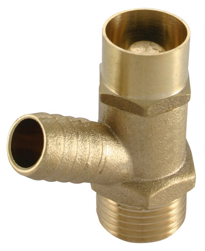 Draw off Brass Drain Cocks Type A 3/4" With Lockshield - DOCA-34-LS - DISCONTINUED 