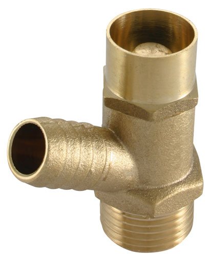 Draw off Brass Drain Cocks Type A 1/2" With Lockshield - DOCA-12-LS