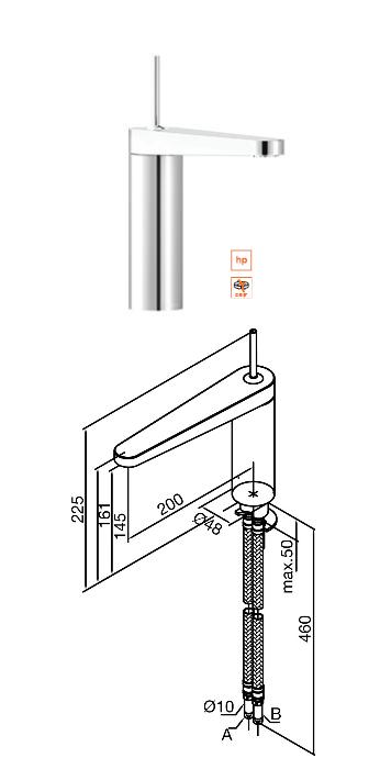 Damixa - Profile Mono Kitchen Mixer - TB170341 - SOLD-OUT!! 