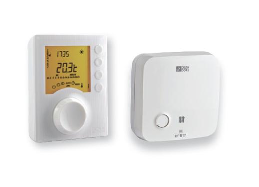 TYBOX 147 Programmable Thermostat - RF Wallplate - 6053020