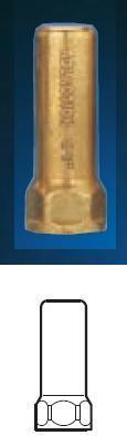 Rough Brass Water-Hammer Absorber 1"1/2 BSP(F) - DD 23040