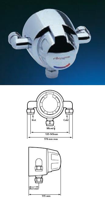 Avance Elite Exposed Shower Control - DD 351501 - DISCONTINUED 