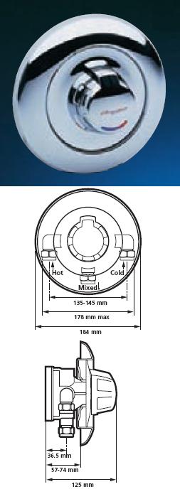 Avance Elite Recessed Shower Control - DD 351511 - DISCONTINUED 