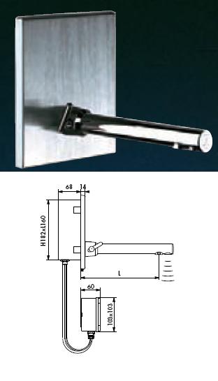 BINOPTIC MIX Wall Recessed, L.157/203 - DD 379ECC