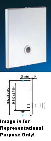 TEMPOMATIC Recessed Urinal 1/2-12V AC - DD 428000