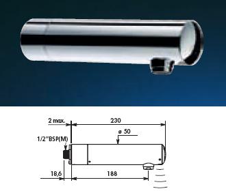 Tempomatic 3 Wall Mounted Integrated Battery 6V - DD 443016