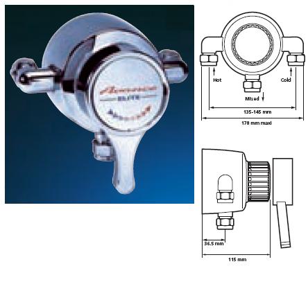 Avance Elite Exposed Shower Valve & Multi-Mode Kit, Lever - DD 451501L - DISCONTINUED 