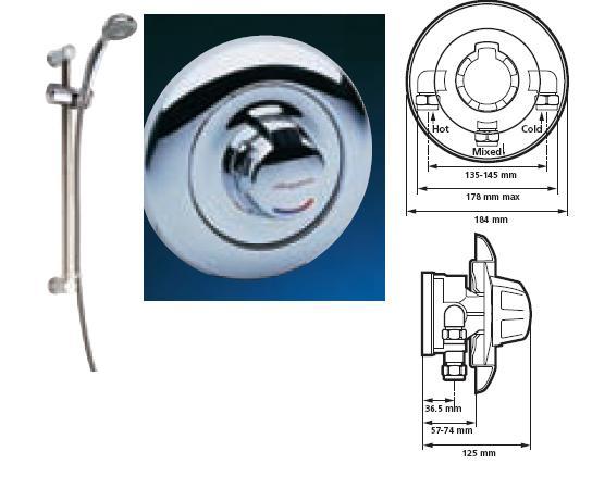 Avance Elite Recessed Complete Shower Valve & Multi-Mode Kit - DD 451511