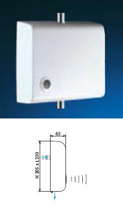 Angled TEMPOMATIC Urinal 1/2". 12V AC - DD 478000