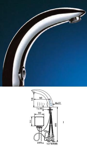 Tempomatic Mix 2 Basin 230/12V AC - DD 494000