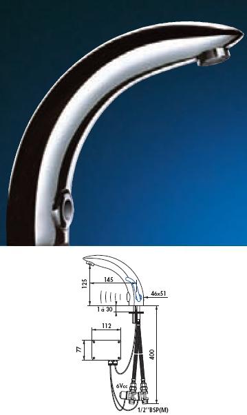 Tempomatix Mix 2 With Long Lever 230/12V AC - DD 494000LH