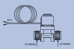 Solenoid Valve 1/2" BSP(M) 1/2" BSP(M) 6V 1W - DD 495646