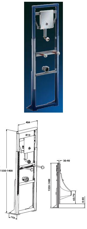 TEMPOFIX Urinal Electronic, White Epoxy Coated - DD 542800