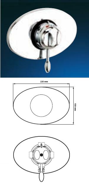 Avance Elan Recessed Shower Control With Lever - DD 551311L