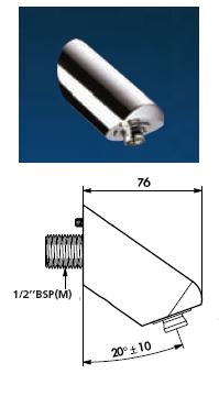 TONIC-JET Fixed Shower Head 1/2" BSP(M) - DD 712000