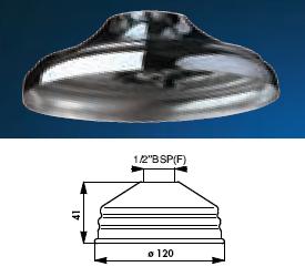 Fixed Shower Rose 1/2" BSP(F) Diameter (  ) 120 - DD 715120