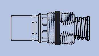 TEMPOSTOP Cartridge Anti-Blocking (AB) Through The Wall/LEVER 15 (seconds) - DD 743215