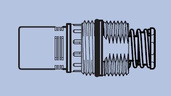 TEMPOSTOP Cartridge Through The Wall/LEVER 15 (seconds) - DD 743310