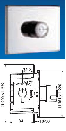 TEMPOSTOP Shower Valve Water Proof Recessed Box - DD 749220