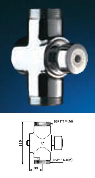 TEMPOSTOP Flush Valve 1"1/4 BSP(MM) 7 (seconds) - DD 760000