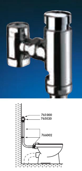 Tempoflux WC Kit + Stop Cock - DD 761002