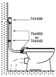 Tempoflux WC Kit Without Stop Cock - DD 761004