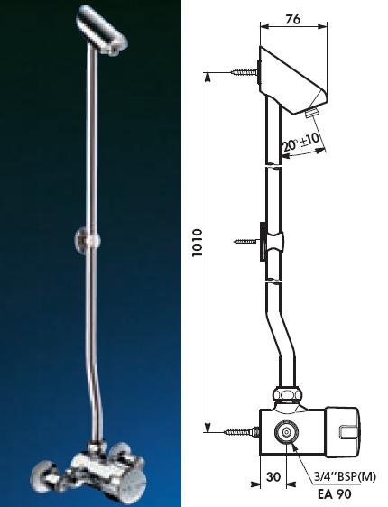 TEMPOMIX Exposed Shower Kit - DD 790001