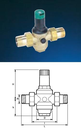 Pressure Reducing Valve - 1 1/4" PRV06 Commercial - DD 860232