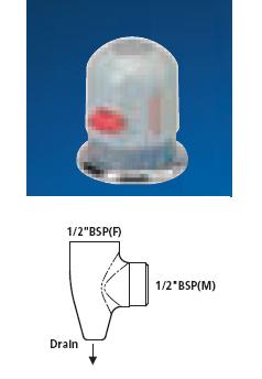 Anti-Stagnation Drain Connection For Shower - DD 880