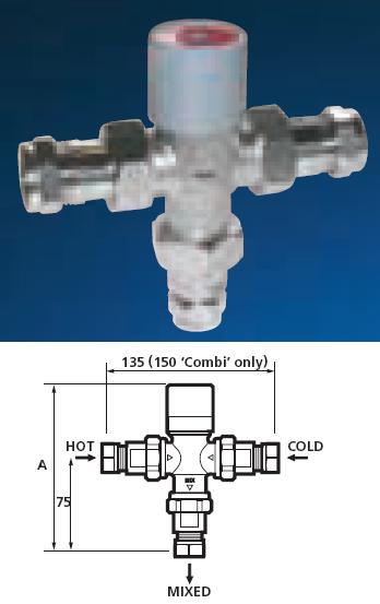 Hydromix 15/3 Thermostatic/Failsafe - DD 983015 - DISCONTINUED 