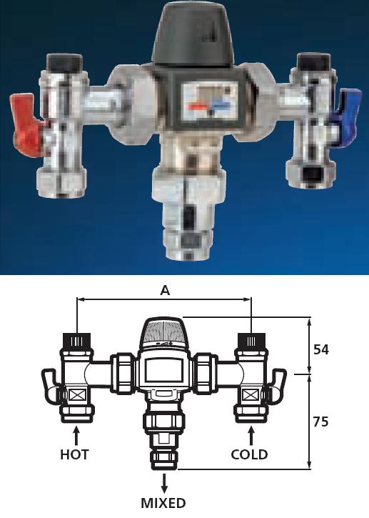 Economix 15/3 Combi Thermostatic/Failsafe - DD 993615