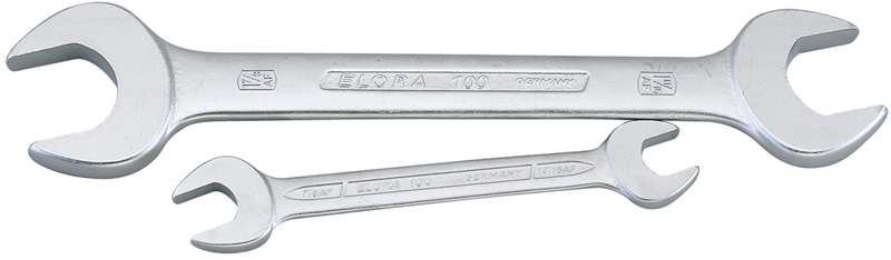5/16 X 3/8 Long Elora Imperial Double Open End Spanner - 01383 
