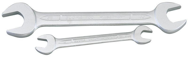 5.5mm X 7mm Elora Long Metric Double Open End Spanner - 01804 