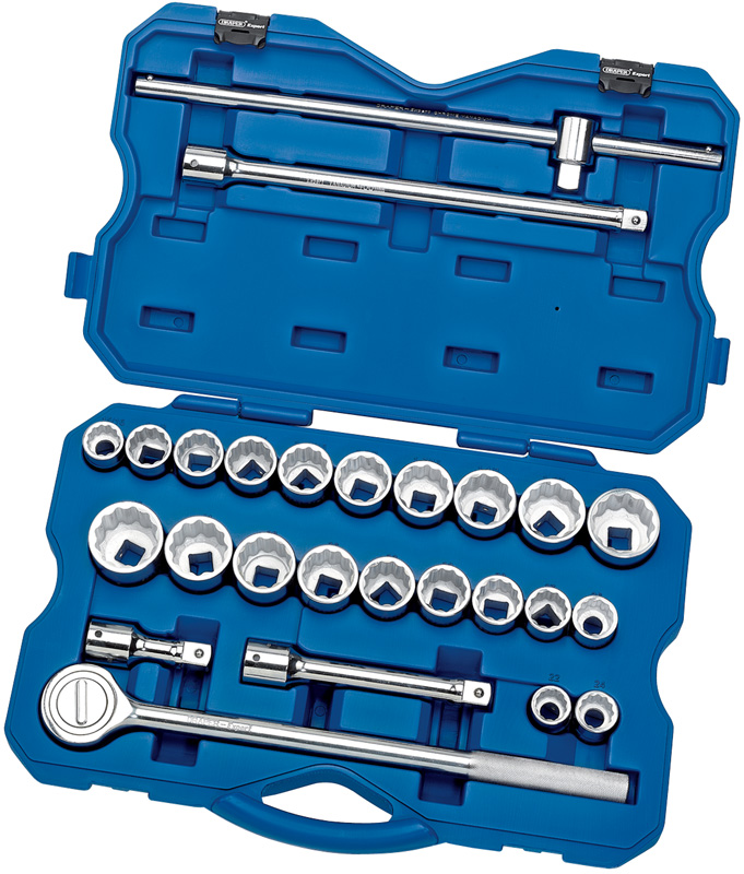 Expert 26 Piece 3/4" Square Drive MM/AF Combined Socket Set - 02362 