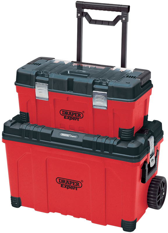 Expert Mobile Contractors 56L Chest And 22L Tool Box - 03080 