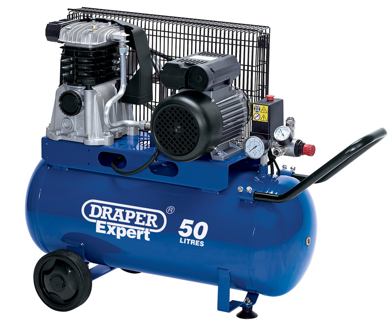 Expert 50L 230V 1.5KW Belt-Driven Air Compressor - 03237 