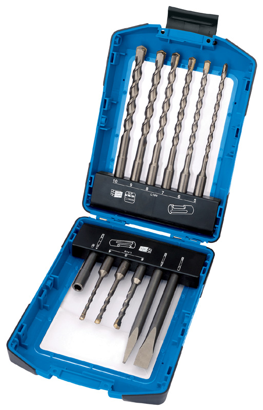 Expert 12 Piece SDS+ Masonry Drill And Chisel Set - 03299 
