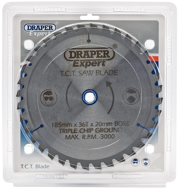 Expert TCT Saw Blade 185x20mmx36T - 03637 