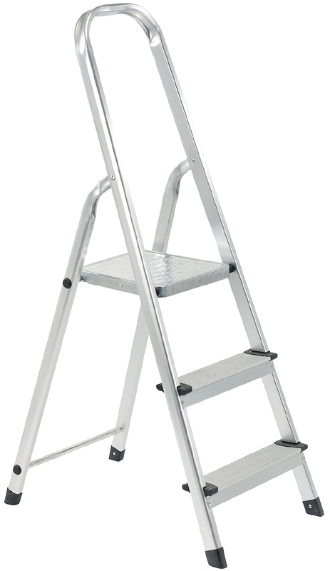 Expert 3 Step Aluminium Ladder To EN131 - 04623 