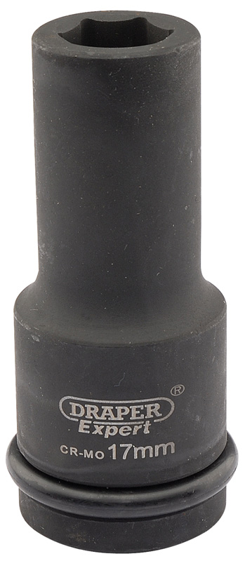 Expert 17mm 3/4" Square Drive Hi-Torq® 6 Point Deep Impact Socket - 05049 